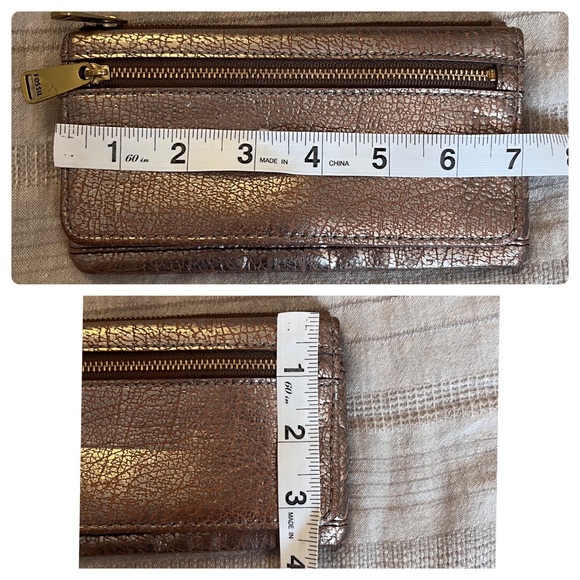 Fossil Preston Flap Clutch (Metallic) - Picture 5 of 5